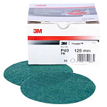 3M 448120 Hookit 245 P60 Шлифовальный диск 50 единицы Grey 150 mm