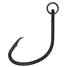 Купить BKK AKBR5325 одноглазый крючок Ringed Mutsu Circle Medium SS Black 1/0 7ft.ru в интернет магазине Семь Футов
