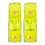 Avento 74OJ-GEE-Uni Sports LED Светоотражающая повязка 2 Единицы Yellow