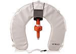 SEAGO Horseshoe Lifebuoy / white / with bracket and SOLAS light 55927-bvs