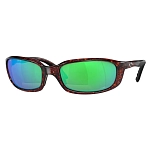 Costa 06S7001-00020459 Brine Readers Поляризованные Очки 10 Tortoise 4 Green Mirror 580P C-Mate +2.00/CAT2