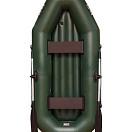 Надувная лодка ПВХ Skiff 260 НД, зеленый, SibRiver SND260GREEN