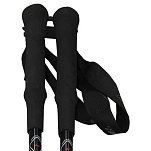 Komperdell 1752337-10-TELE Summit Carbon Powerlock Поляки Черный Black 110-140 cm