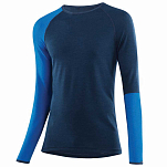 Loeffler 27163-495-48 Базовый слой с длинным рукавом CB Transtex Merino Голубой Dark Blue 48
