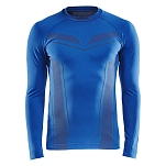Craft 1906729-346000-6 Базовый слой с длинным рукавом Pro Control Seamless Голубой Cobalt L