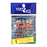 River 2 sea 75AMSJ001 Special Jigging Крюк Красный  Gold 1 