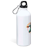 Kruskis MD4049S101C111 Baseball Catcher Алюминиевая бутылка для воды 800ml Бесцветный White