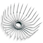 Lineaeffe 5085052 Крючки для короны  Silver 95 mm