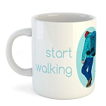 Kruskis 42611C344 Кружка Start Walking 325ml  White