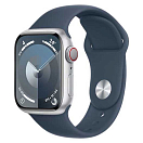 Купить Apple MRHV3QL/A Watch Series 9 GPS+Cellular Sport 41 Mm Голубой Silver / Blue S-M 7ft.ru в интернет магазине Семь Футов