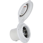 Marinco bg006 розетка 304EL-BX NT 16A White 15x15x10
