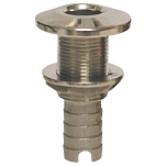 Groco 34-HTH1125S SS Сквозь корпус Серебристый 1-1/8´´ 