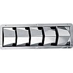 Attwood 403626 Нержавеющая сталь Rectangular Вентиляционная сетка Silver 288 x 111 x 22 mm