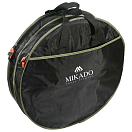 Купить Mikado UWJ-MBR2-BG Круглая сумка Keepnet 2 Отсек Черный Black / Green 7ft.ru в интернет магазине Семь Футов