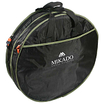 Mikado UWJ-MBR2-BG Круглая сумка Keepnet 2 Отсек Черный Black / Green
