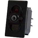Купить Pros 10418263-npe Выключатель вкл-вкл Red (12V DC) 5x5x2 Single Pole 7ft.ru в интернет магазине Семь Футов