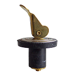 A.a.a. 2323214 Латунная/резиновая расширительная сливная пробка с регулировкой Золотистый Black / Bronze 19 mm 