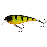 Воблер для рыбалки Westin RawBite Crankbait P048-272-005 Fire Perch 70мм 12гр погружение на 1,5-2м из ABS-пластика и углеродистой стали