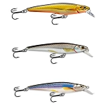 Live target RS115S202-UNIT Minnow Rainbow Smelt Jerkbait Shallow Dive 18g 115 mm Silver / Black