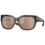 Costa 06s9019-90192255 поляризованные солнцезащитные очки Waterwoman Taupe 25x12x10 Copper Silver Mirror 580G/CAT2