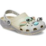 Crocs 209482-2y2-m3w5 Деревянные башмаки Grogu Classic Bone 35x25x15 EU 34