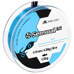 Mikado ZSN700-60-012 Sensual NG Ice Мононить 60 м Голубой Blue 0.120 mm 