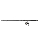 Купить Mitchell 1622908 Вращающееся комбо Tanager GII Серебристый Black 1.80 m 7ft.ru в интернет магазине Семь Футов
