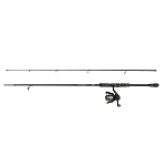 Mitchell 1622908 Вращающееся комбо Tanager GII Серебристый Black 1.80 m