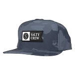 Salty crew 35035282-BLK/CAM-1Sz Кепка Alpha Tech 5 Panel Черный  Black / Camo