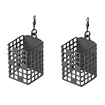 Mivardi M-CFS10 Cage Premium Square Кормушка фидерная прикормочная  Black 10 g