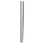 Zwaardvis ZWA68271 Конические торцевые крышки Шлицевая опора стола Grey 60 x 710 mm