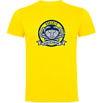 Kruskis CA65500503C054 Футболка с коротким рукавом Crab Logo Желтый Yellow 2XL