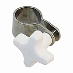 Makefast HD614 Рычажный зажим для трубки Silver 22 mm