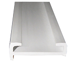Tessilmare 6566077 TR55 4 m Желоб Бесцветный  White