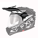 Козырек FXR Maverick Modular Team Black/Charcoal/White 201744-1001-00