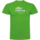 Купить Kruskis CA65500383K038 Футболка с коротким рукавом Carpfishing Зеленый Green L 7ft.ru в интернет магазине Семь Футов