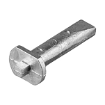 Цинковый анод Tecnoseal 00831 Ø16.5x41x13мм стержневой для цилиндра двигателей Mercury/Mercruiser