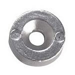 Tecnoseal 2626327A Mercury 4-5-6HP 4T Алюминиевый анод шайбы  Silver 20 x 7 mm 