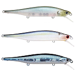 Lucky craft 13LTPT110SP-338LGMN Lightning Pointer Suspending Пескарь 110 mm 14g Серебристый Live Ghost Minnow