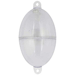 Jet bull BUJBOP3T Oval Плавать 2 единицы Серебристый Clear 30 g 