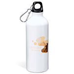 Kruskis MD4049S101C159 Everything For Hiking Бутылка для воды 800ml Белая White
