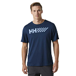Helly hansen 48498_584-S Футболка с коротким рукавом Lifa Tech Graphic Голубой Ocean S