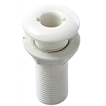 Can-sb 1818435 1 1/4´´ Нейлон сквозь корпус Бесцветный White