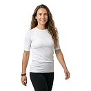 Купить Lasting marica-180-2xl/3xl Базовый слой с коротким рукавом Marica White 30x25x2 2XL-3XL 7ft.ru в интернет магазине Семь Футов