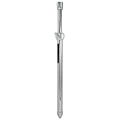 Купить Lineaeffe 6325076 Fully Adjustable Bank Aluminium Stick Серый Silver 75-140 cm  7ft.ru в интернет магазине Семь Футов