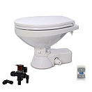 Купить Jabsco 37045-4194 Quiet Flush Electric Toilet with Solenoid Valve, Regular bowl size (new), Soft Close, 24V 7ft.ru в интернет магазине Семь Футов