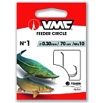 VMC AVM340201 крючок с бородкой Feeder Circle 7384 70 cm Grey 6