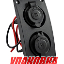 Панель с USB-разъемом и прикуривателем (упаковка из 10 шт.) YIS Marine SP3320PV_pkg_10
