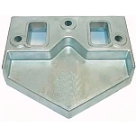 Recmar rec6t4-45836-00 цинковый анод Yamaha 6T4-45836-00 6T44583600 Grey 5x20x20