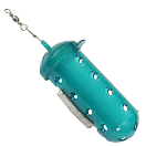 Купить Kolpo 0702038-10 Maggot Round Кормушка фидерная прикормочная  Dark Green 10 g 7ft.ru в интернет магазине Семь Футов